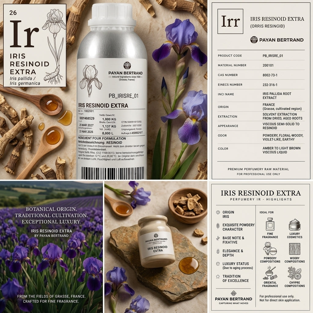 Resinoide de Iris Extra - Raíz de Lirio