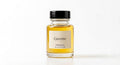 Gavotte perfume oil concentrate in a glass bottle with black cap and cream label