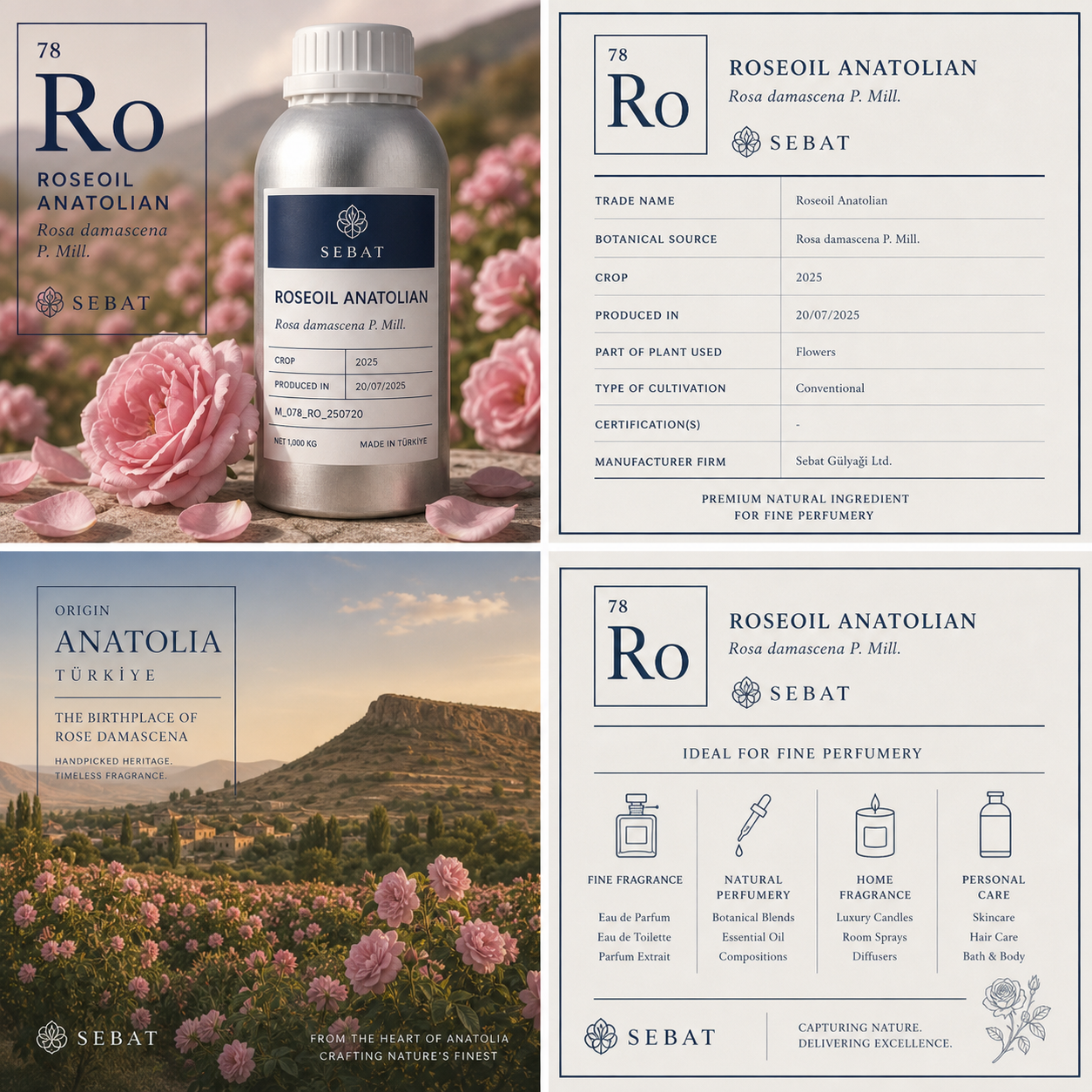 Aceite de Rosas Turcas - Rosa Damascena