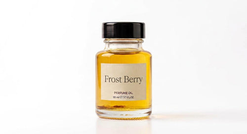 Frost Berry perfume oil concentrate in a glass bottle by Ambre Royale